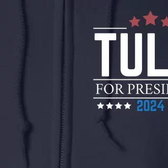 Tulsi Gabbard For President 2024 Full Zip Hoodie