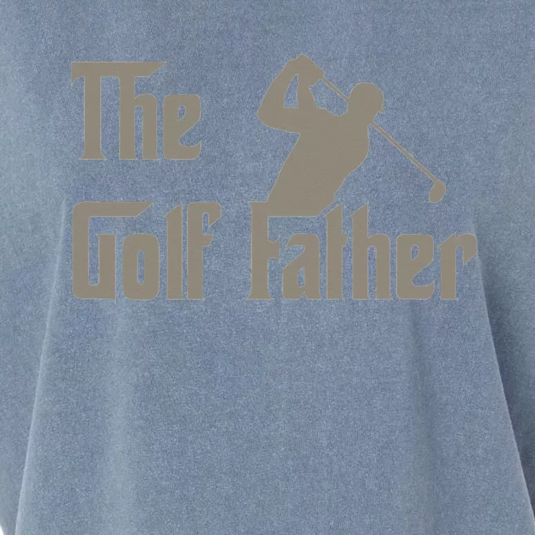 The Golf Father Funny Golfing For Golfer Father's Garment-Dyed Women's Muscle Tee