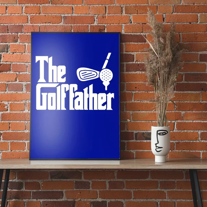 The Golffather Golf Father Funny Gift Poster