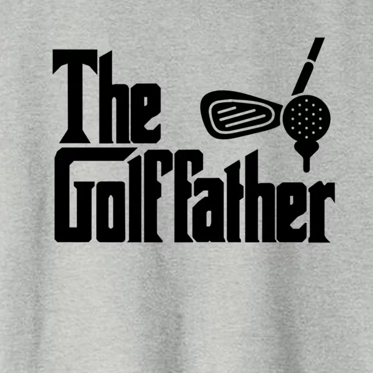 The Golffather Golf Father Funny Gift Women's Crop Top Tee