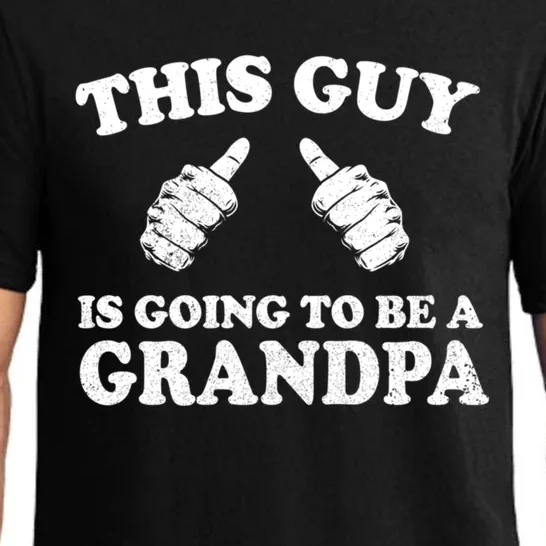 This Guy Going To Be Grandpa New Grandfather Fathers Day Pajama Set