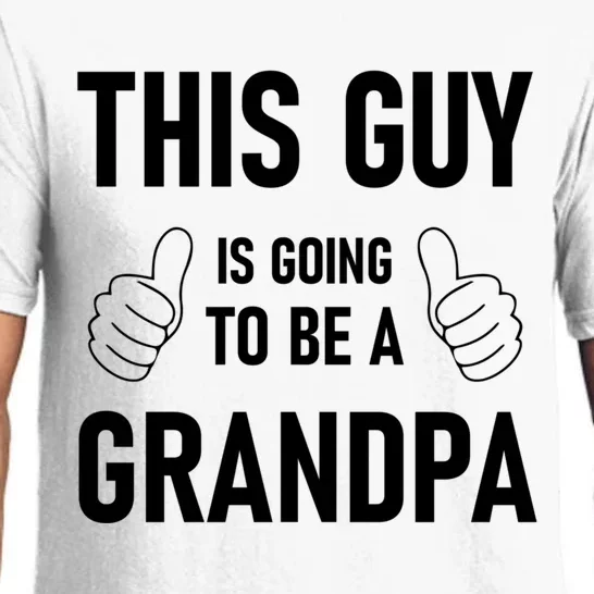 This Guy Going To Be Grandpa New Grandfather Fathers Day Pajama Set