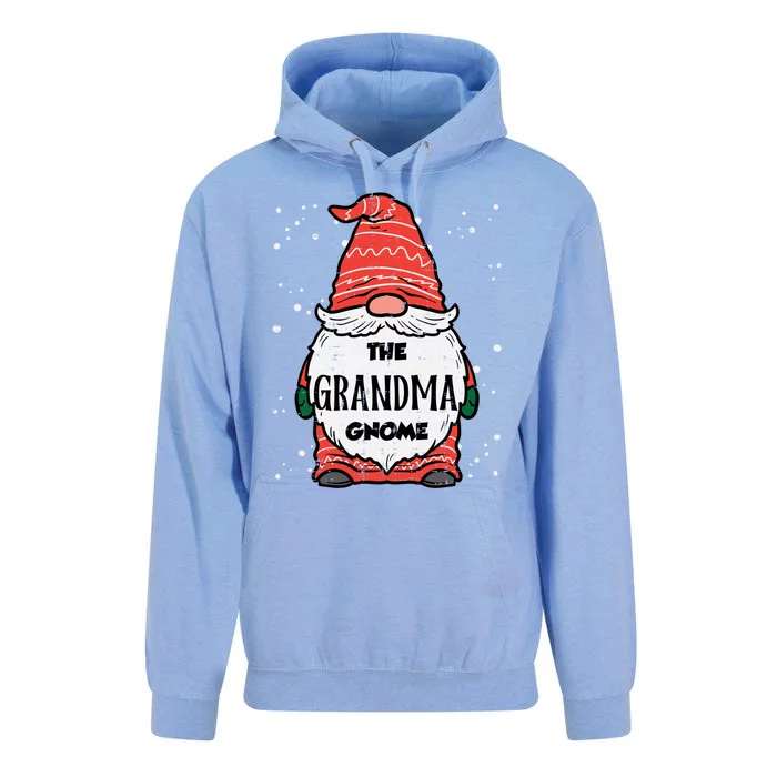 The Grandma Gnome Xmas Matching Christmas Pajamas For Family Gift Unisex Surf Hoodie