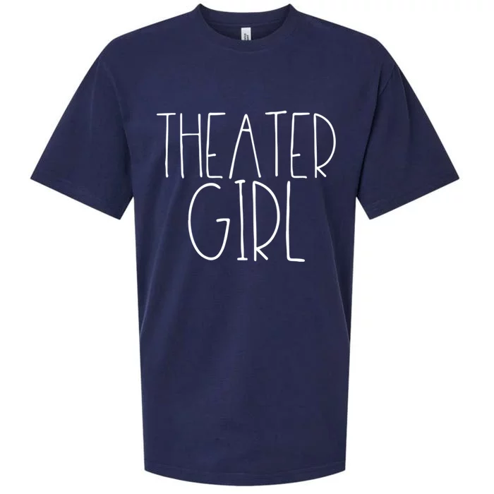 Theatre Great Gift Broadway Musical Fan Christmas Gift Cute Cute Gift Sueded Cloud Jersey T-Shirt