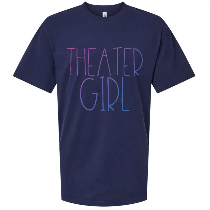 Theatre Great Gift Broadway Musical Fan Christmas Gift Cute Cute Gift Sueded Cloud Jersey T-Shirt