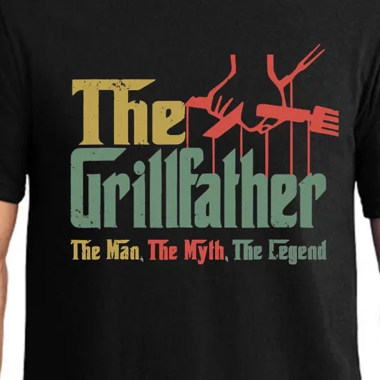 The Grillfather Grill Fathers Meaningful Gift Pajama Set