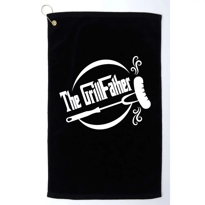 The Grillfather Godfather Fathers Day Platinum Collection Golf Towel