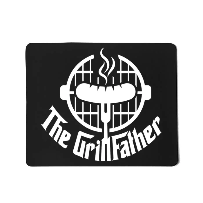 The Grillfather Godfather Fathers Day Mousepad