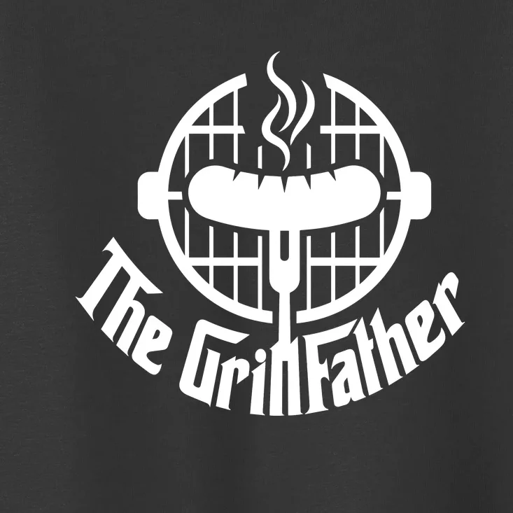 The Grillfather Godfather Fathers Day Toddler T-Shirt