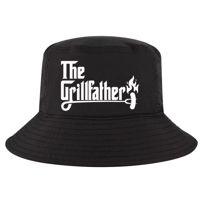 The Grillfather Godfather Fathers Day Cool Comfort Performance Bucket Hat