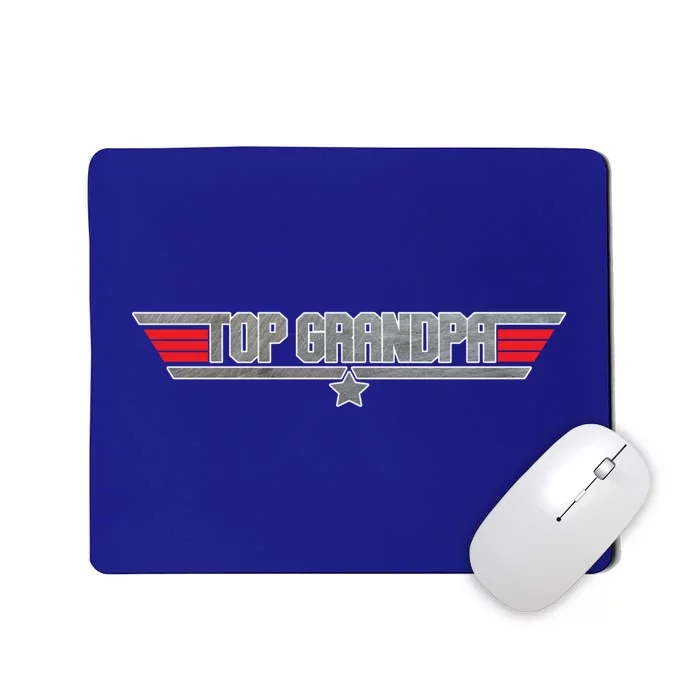 Top Grandpa Granddad Papa 80s Movie Humor Great Gift Mousepad