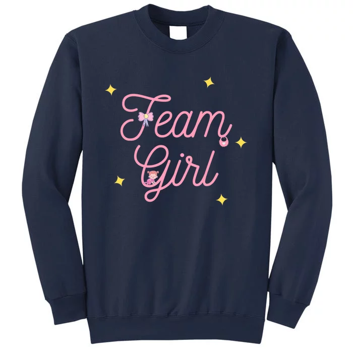 Team Girl Gender Reveal Party Team Pink Baby Announcement Sweatshirt