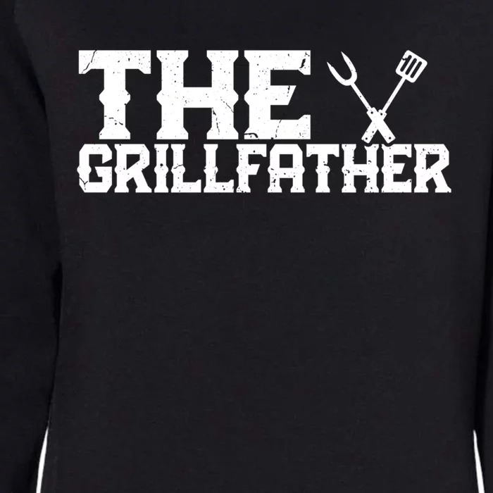 The Grillfather Gift Bbq Barbecue Lovers Grilling Grill Gift Womens California Wash Sweatshirt