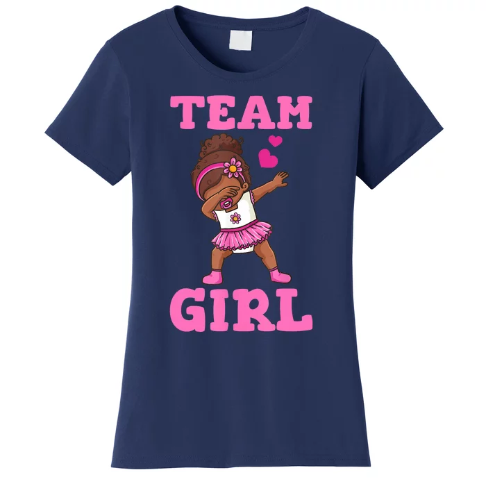 Team Girl Gender Reveal Party Team Pink Baby Announcement Women's T-Shirt