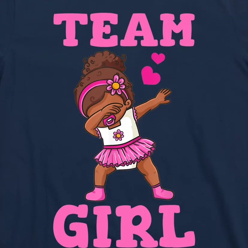 Team Girl Gender Reveal Party Team Pink Baby Announcement T-Shirt