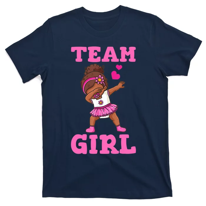 Team Girl Gender Reveal Party Team Pink Baby Announcement T-Shirt