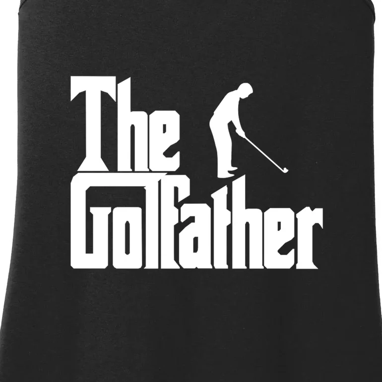 The Golfather (Golf Father) Father's Day Gift For Dad Ladies Essential Tank