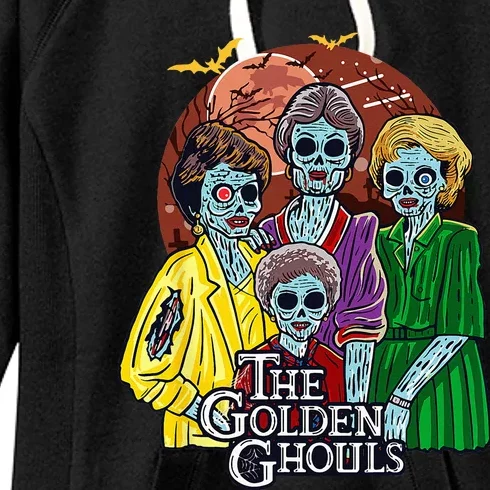 The Golden Ghouls Halloween Women's Fleece Hoodie