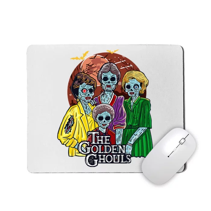 The Golden Ghouls Halloween Mousepad