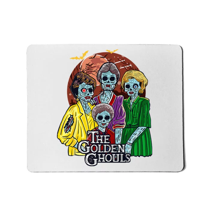 The Golden Ghouls Halloween Mousepad