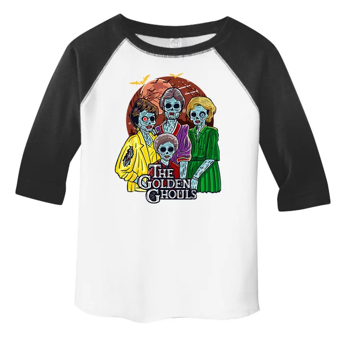 The Golden Ghouls Halloween Toddler Fine Jersey T-Shirt