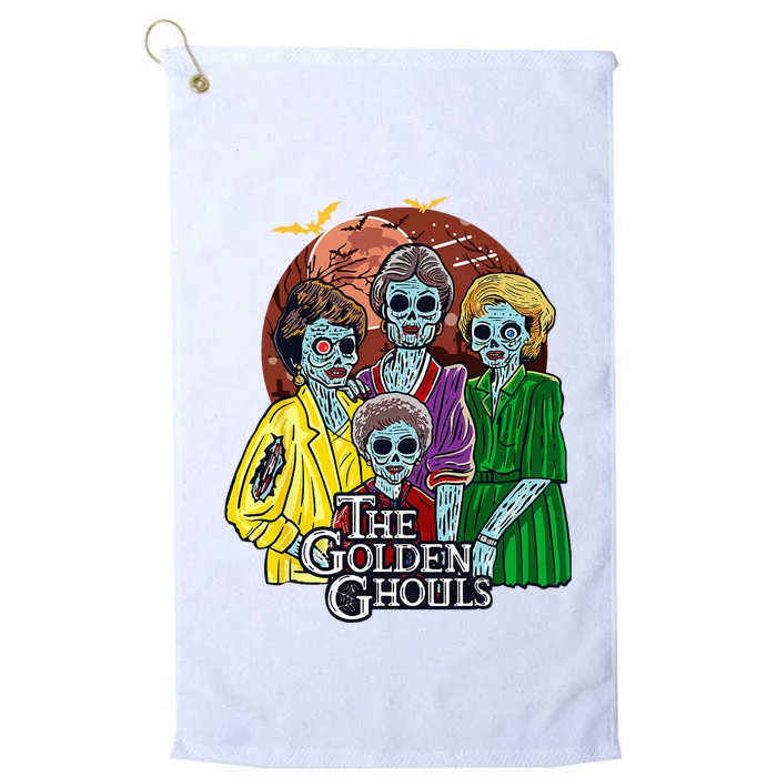 The Golden Ghouls Halloween Platinum Collection Golf Towel