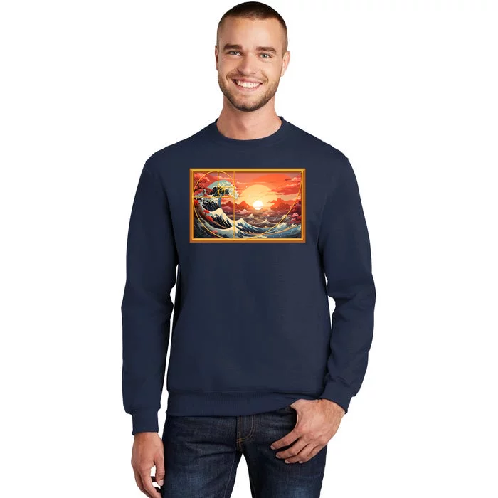 The Great Golden Ratio Wave Sweatshirt