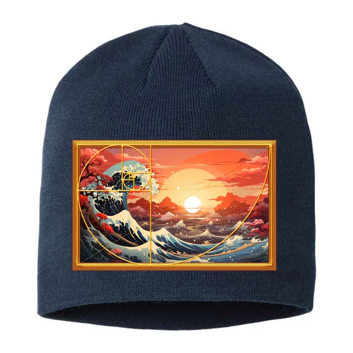 The Great Golden Ratio Wave 8 1/2in Sustainable Knit Beanie