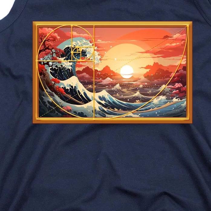 The Great Golden Ratio Wave Tank Top