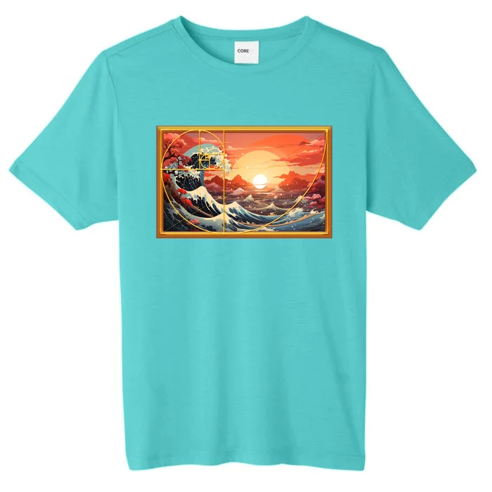 The Great Golden Ratio Wave ChromaSoft Performance T-Shirt