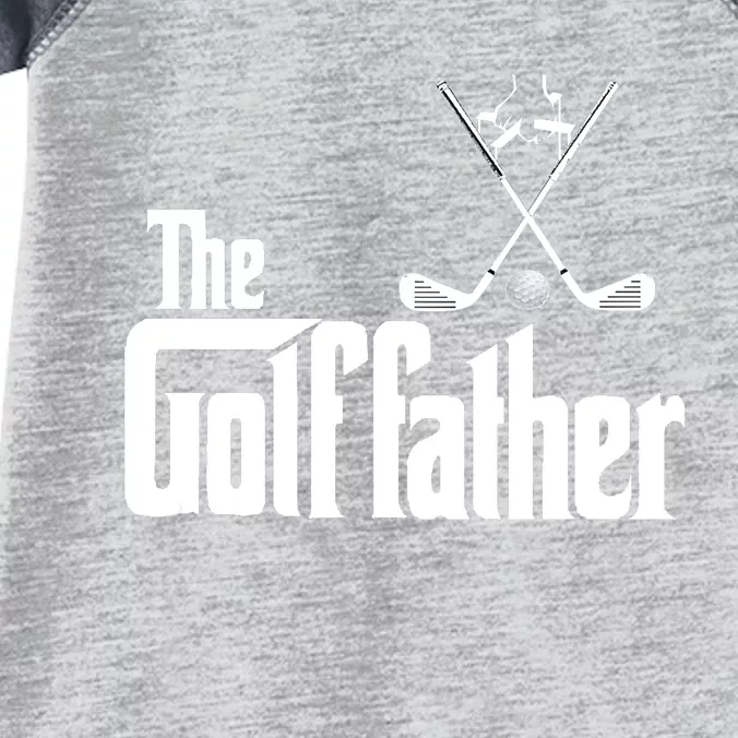 The Golffather Golf Father Funny Golfing Fathers Day Infant Baby Jersey Bodysuit