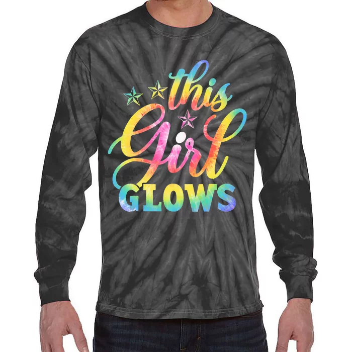 This Girl Glows Tie-Dye Long Sleeve Shirt