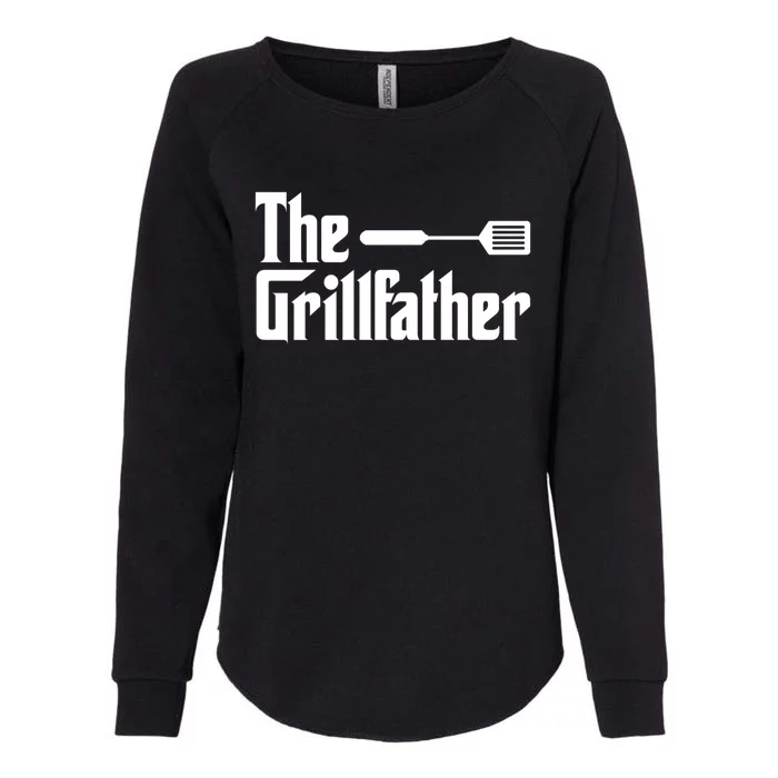 The Grillfather Grill Grilling Gift Great Gift Womens California Wash Sweatshirt