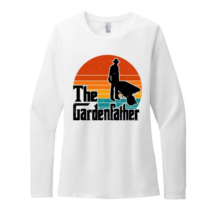 The Gardenfather Gardening Dad Gift Retro Womens CVC Long Sleeve Shirt