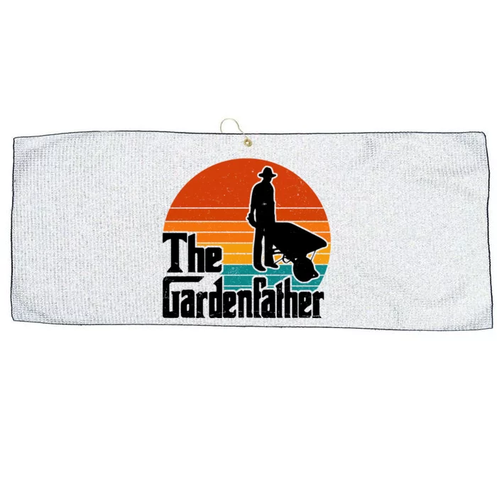 The Gardenfather Gardening Dad Gift Retro Large Microfiber Waffle Golf Towel