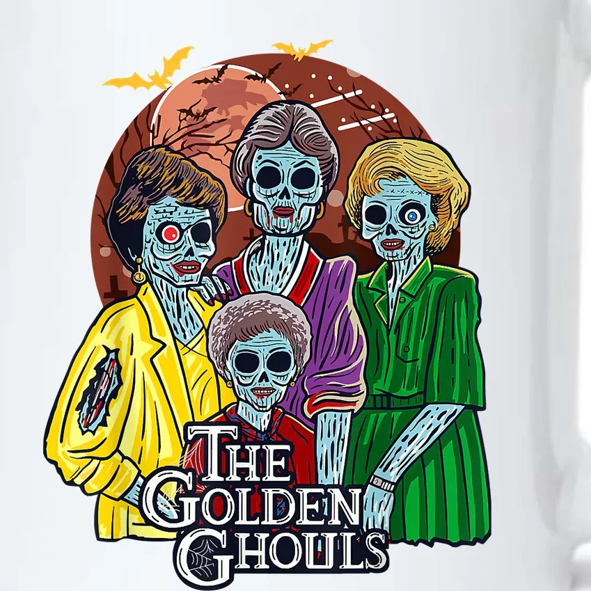 The Golden Ghouls Halloween Black Color Changing Mug