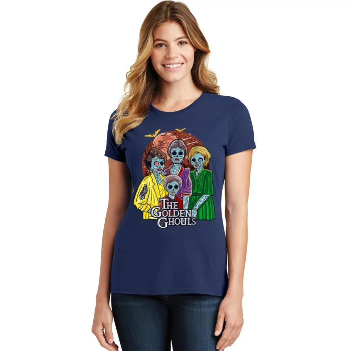 The Golden Ghouls Halloween Women's T-Shirt