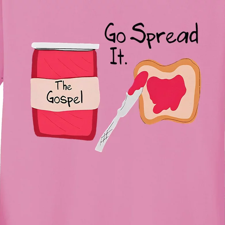 The Gospel Go Spread It Kids Long Sleeve Shirt