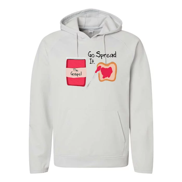 The Gospel Go Spread It Performance Fleece Hoodie