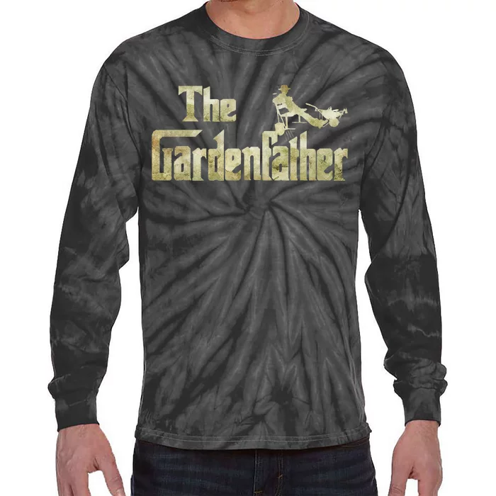 The Gardenfather Gardening Father Tie-Dye Long Sleeve Shirt