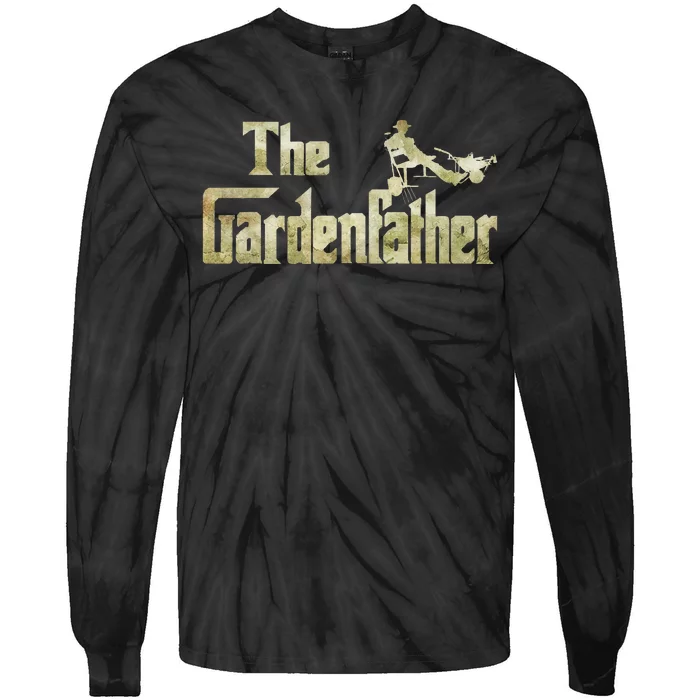 The Gardenfather Gardening Father Tie-Dye Long Sleeve Shirt