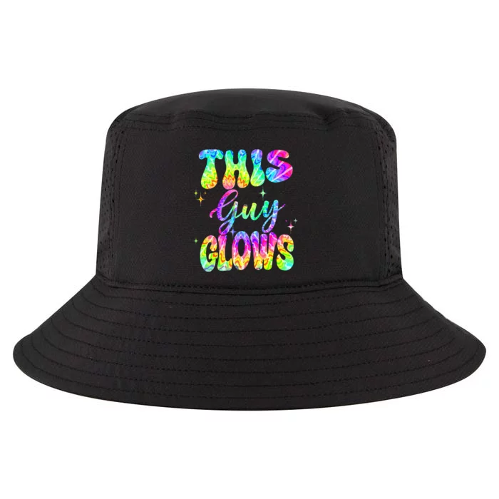 This Guy Glows Boy Birthday Party 80s Disco Theme Cool Comfort Performance Bucket Hat