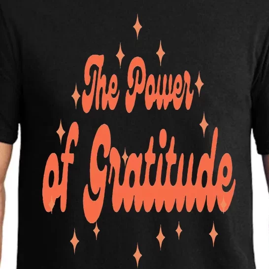 Thanksgiving gratitude grateful sobriety sober Pajama Set