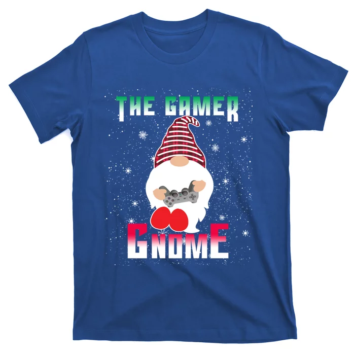 The Gamer Gnome Funny Family Matching Group Christmas Gift T-Shirt