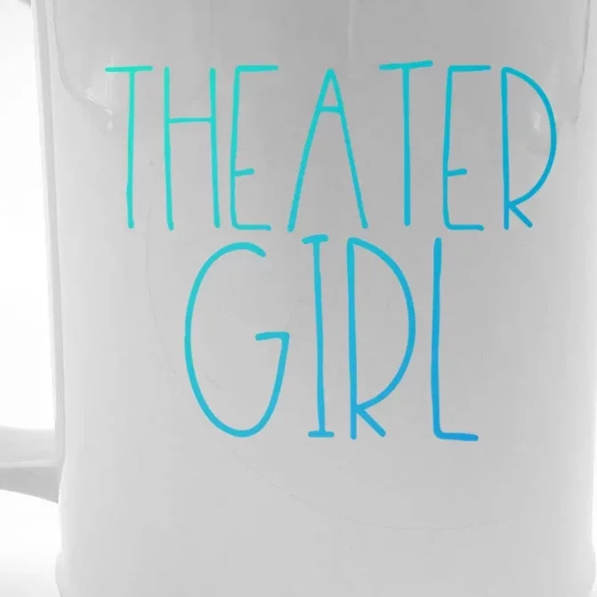 Theatre Great Gift Broadway Musical Fan Christmas Gift Cute Cute Gift Front & Back Beer Stein