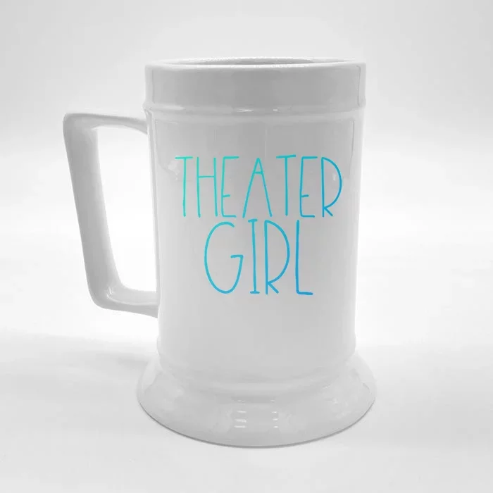 Theatre Great Gift Broadway Musical Fan Christmas Gift Cute Cute Gift Front & Back Beer Stein