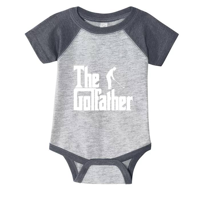 The Golfather (Golf Father) Gift For Dad Father's Day Infant Baby Jersey Bodysuit