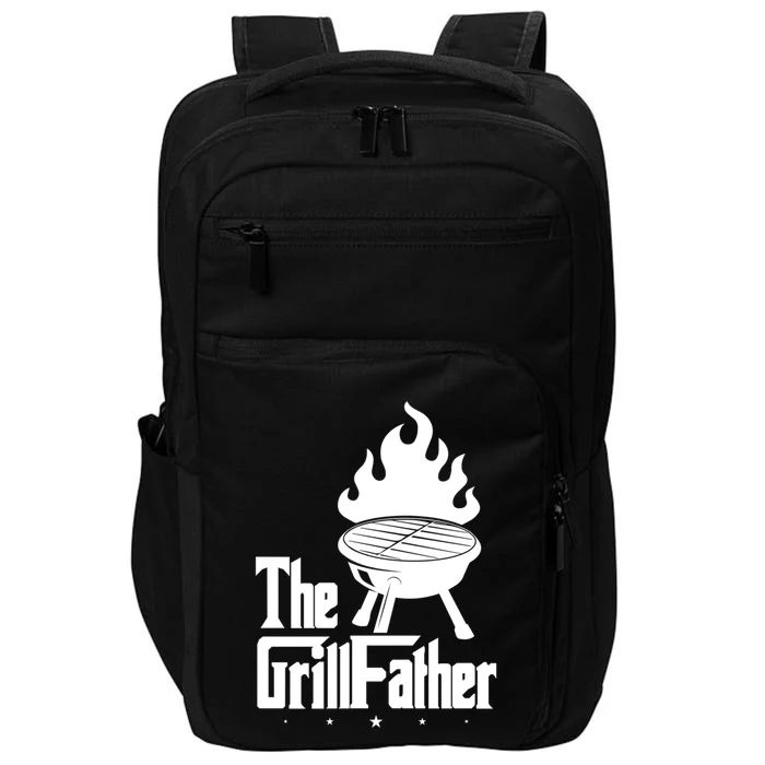 The Grillfather Grilling Father Gift Impact Tech Backpack