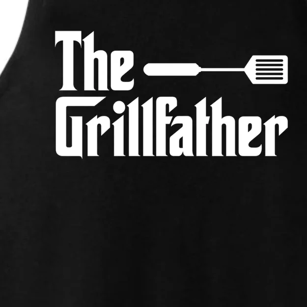 The Grillfather Grill Grilling Gift Meaningful Gift Ladies Tri-Blend Wicking Tank