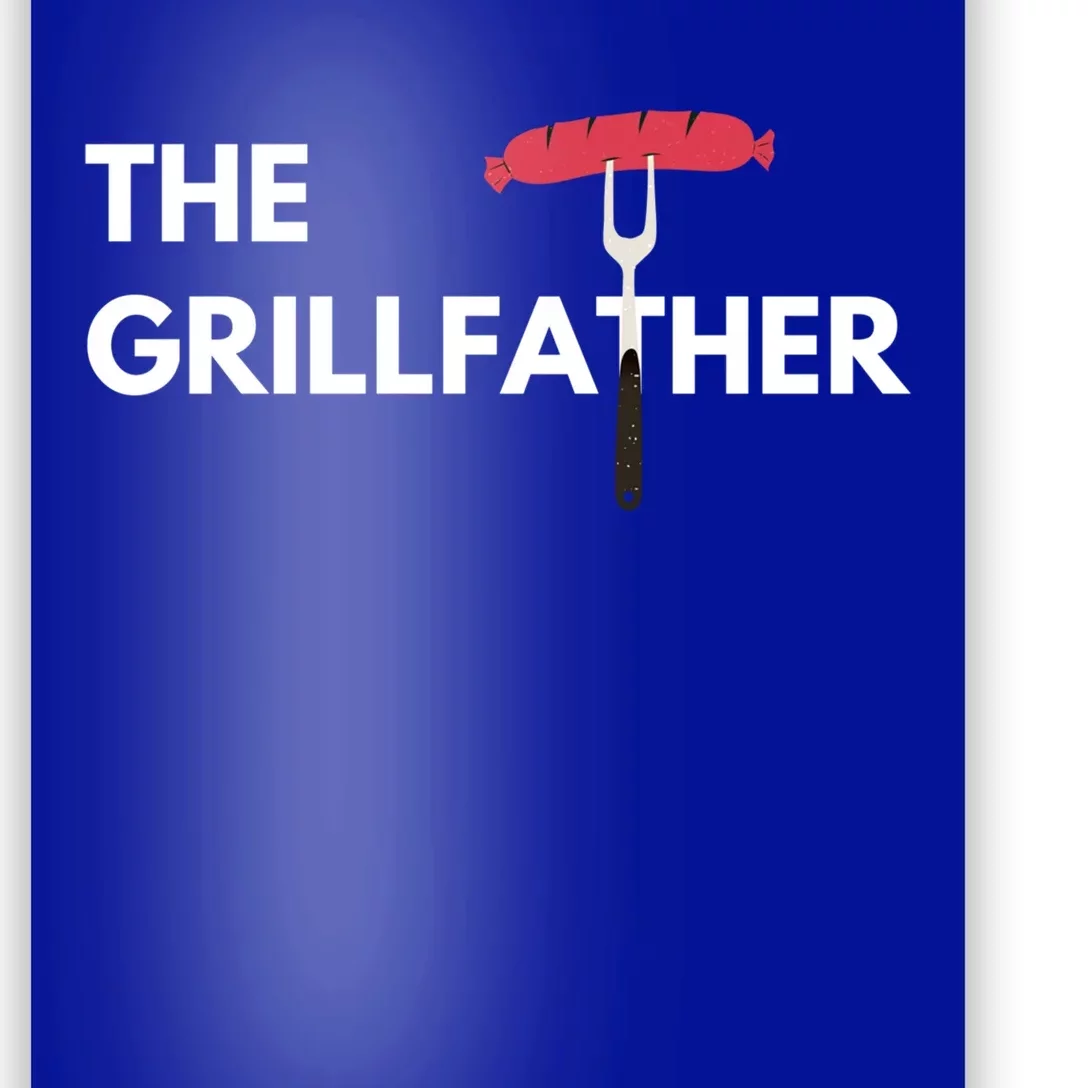 The Grillfather Grilling Bbq Christmas Clothing Gift Poster